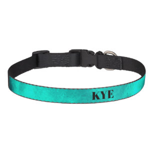 Custom Emerald Storm Dog Collar
