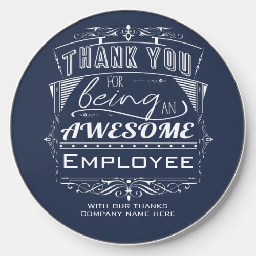 Custom Employee Appreciation Thank You Wireless Charger