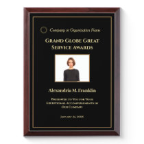 Custom Employee Awards Plaque Photo Personalize Custom Employee Awards Plaque Photo Personalize
