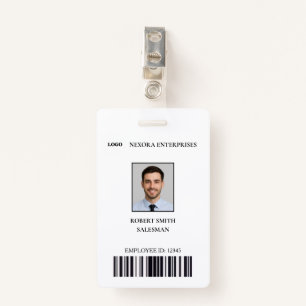 Custom Employee ID Card COMPANY NAME Badge