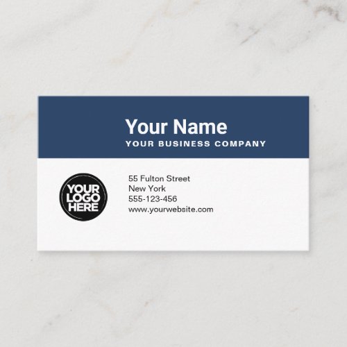 Custom Employee Logo Business Card