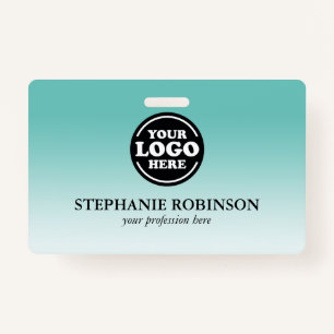 Custom Employee, Logo Name Badge   Custom Color