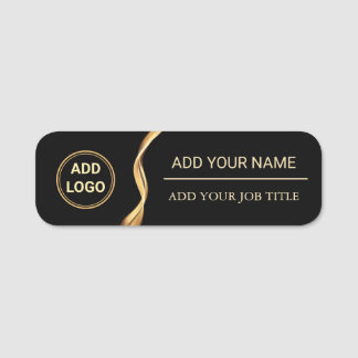 Custom Employee Magnetic Name Tags with Logo