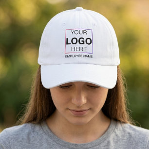 Custom Employee Name Logo  Personalized Staff  Hat