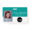 Custom Employee - Photo, Bar Code, Logo, Name