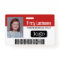 Custom Employee - Photo, Bar Code, Logo, Name