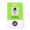 Custom Employee Photo, Bar Code, Logo, Name Badge