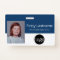 Custom Employee - Photo, Bar Code, Logo, Name
