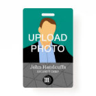 Custom Employee - Photo, Bar Code, Logo, Name
