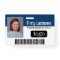 Custom Employee - Photo, Bar Code, Logo, Name