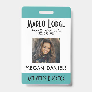Custom Employee Photo ID Badge