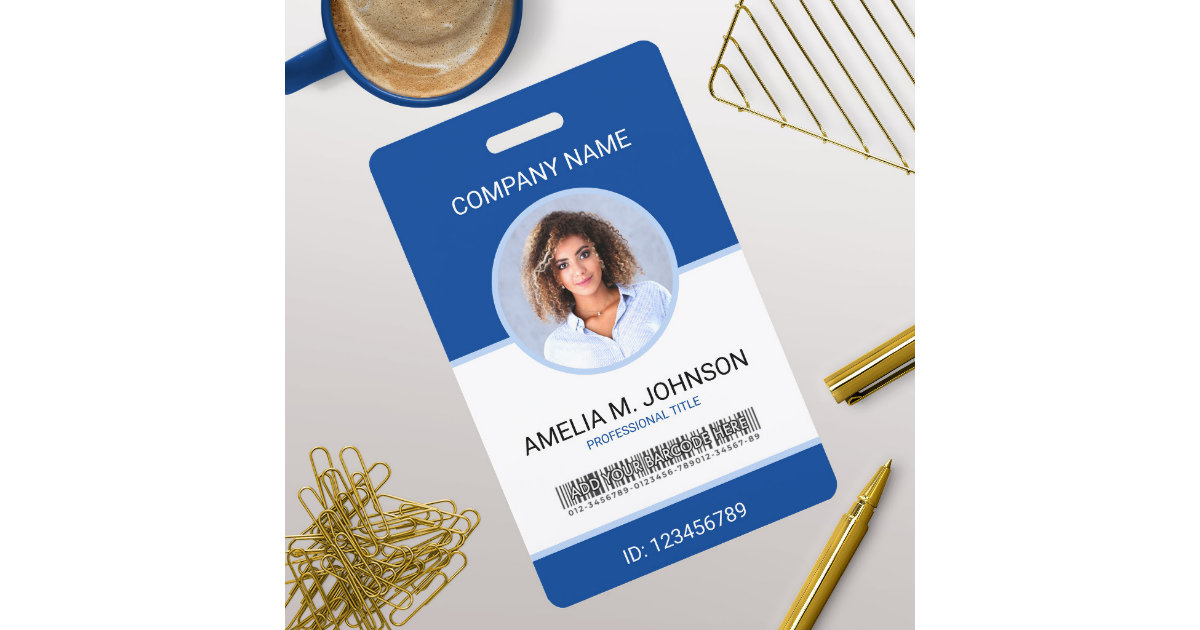 Employee ID Badges: Custom Photo Identification Cards