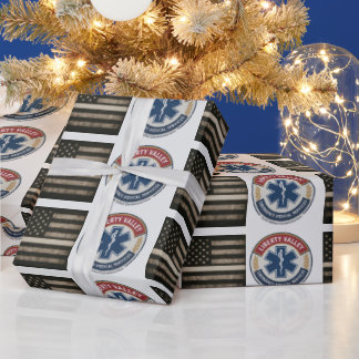 Custom EMS Support Wrapping Paper