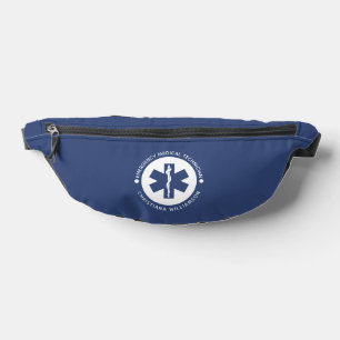Custom EMT Symbol Emergency Medical Technician Fanny Pack