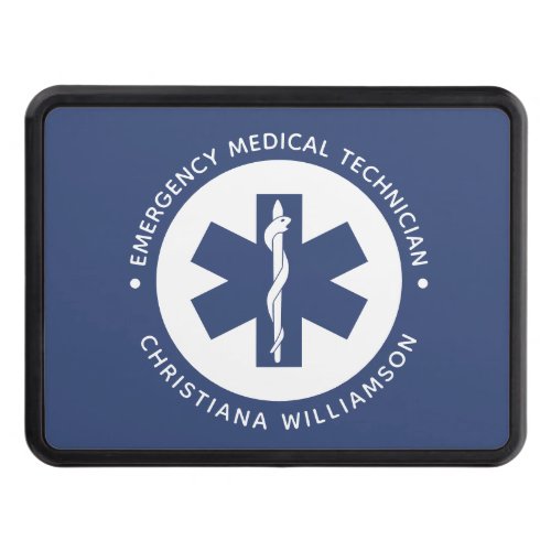 Custom EMT Symbol Emergency Medical Technician Hitch Cover
