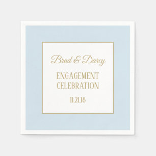 Custom Engagement CELEBRATION napkins