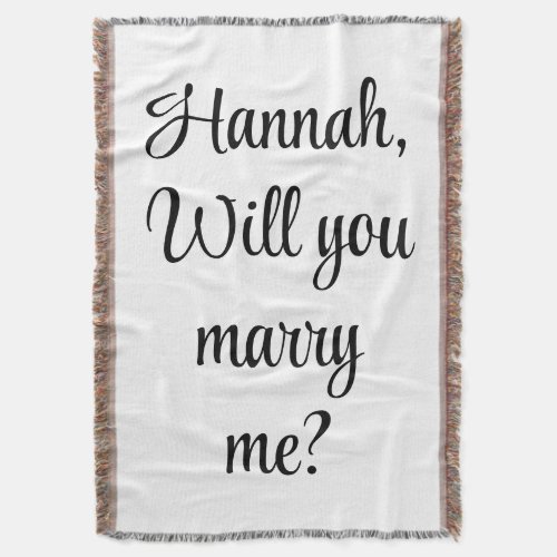 Custom Engagement Personalized Will you marry me