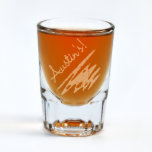 Custom Engraved Austin's Shot Glass<br><div class="desc">Create an easy personalized gift by entering a message,  name,  or inside joke of your choice!</div>