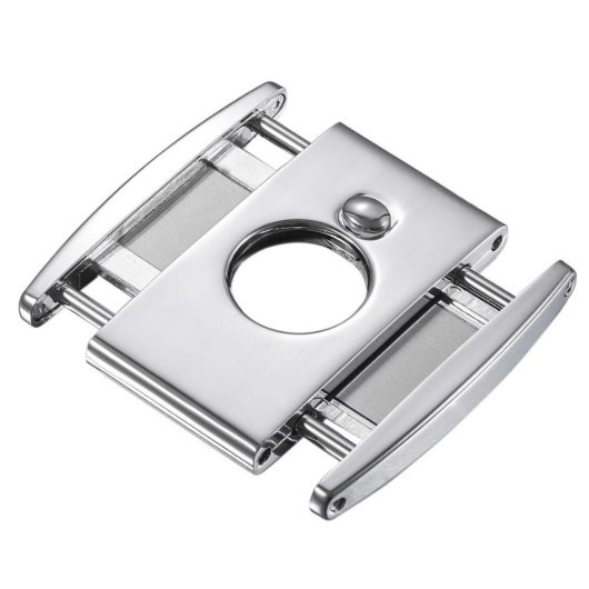 Custom Engraved Cigar Cutter with Mirror Finish (Plain)