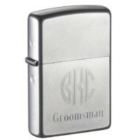 Custom Engraved Groomsman Zippo Lighter
