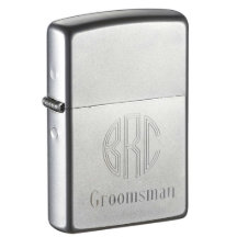 Custom Engraved Groomsman Zippo Lighter 