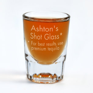 Custom Engraved Premium Tequila Shot Glass