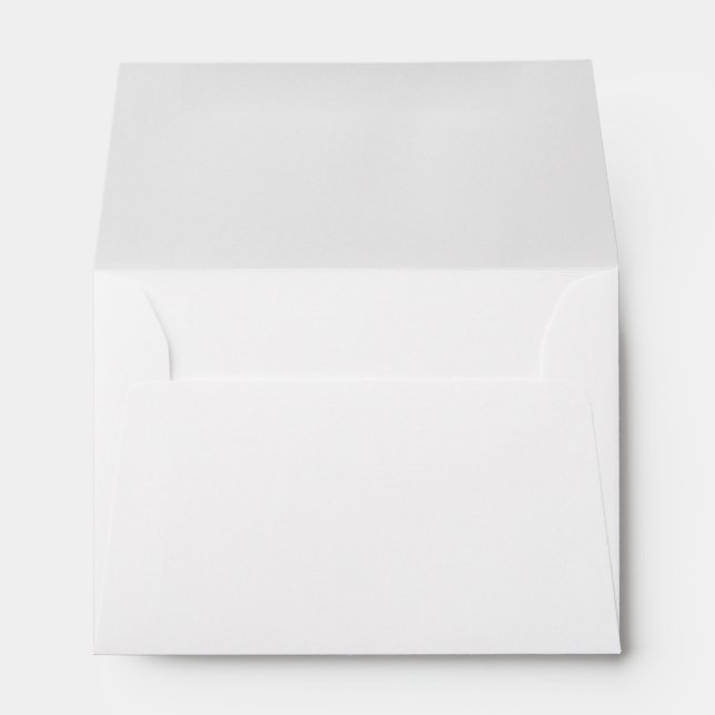 Custom Envelope - (4x6 - A6) White (Back (Bottom))