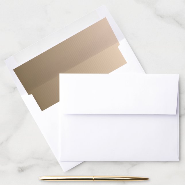 Custom Envelope Liners | Foil & Wedding Styles (Desk)