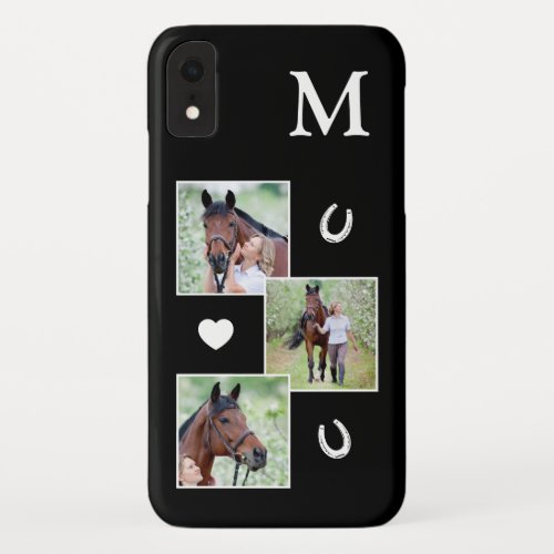 Custom Equestrian Animal Photo Horse iPhone XR Case