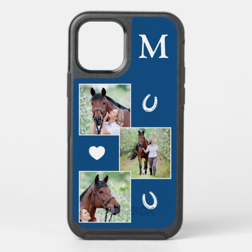 Custom Equestrian Photo Animal Horse OtterBox Symmetry iPhone 12 Case
