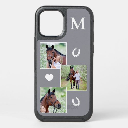 Custom Equestrian Photo Horse OtterBox Symmetry iPhone 12 Case