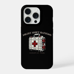 Custom ER Nurse Mom Tactical Medkit Lunch Cooler iPhone 15 Pro Case