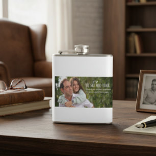 custom eraser with photo text flask