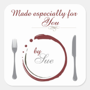 Custom Especially for You Stickers