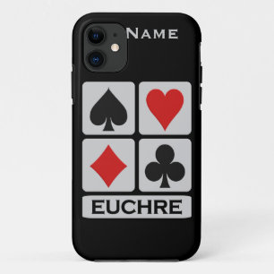 Custom Euchre Player iPhone 5 Case-Mate 11 Case