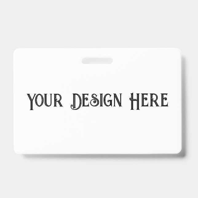 Custom Event Bulk  Badge (Front)