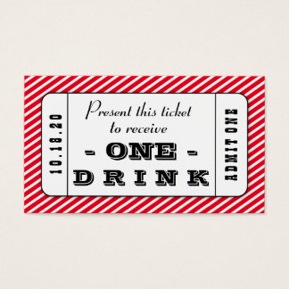 drink ticket template
