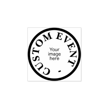 Custom Event Hand Stamp by InkWorks at Zazzle