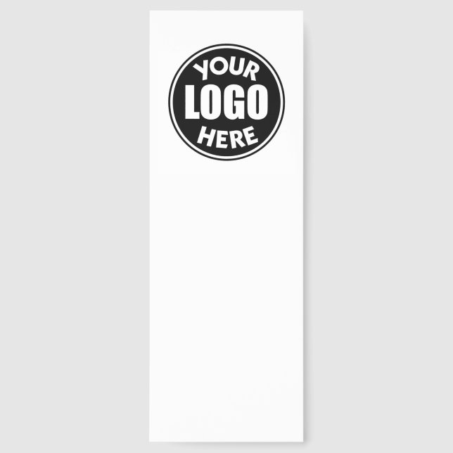Custom Event or Conference Logo Swag Gift Bookmarks (Front)