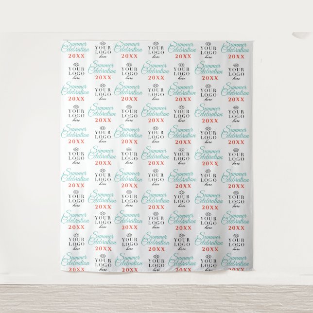 Custom Event Party Backdrop Step and Repeat (Front)