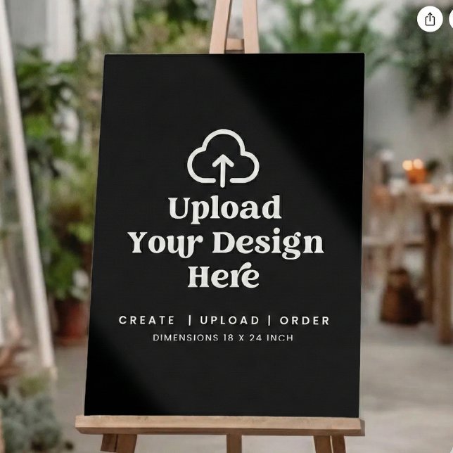 Custom Event Sign Printing 18x24" Black Foam Board (Custom Event Sign Printing 18x24" Black Foam Board)