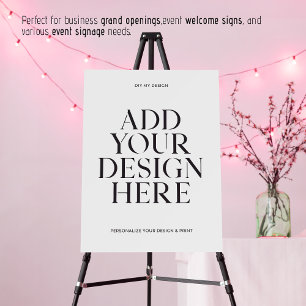 Custom Event Sign Printing 18x24" Foam Board