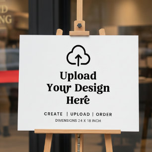 Custom Event Sign Printing 24"x18" Foam Board