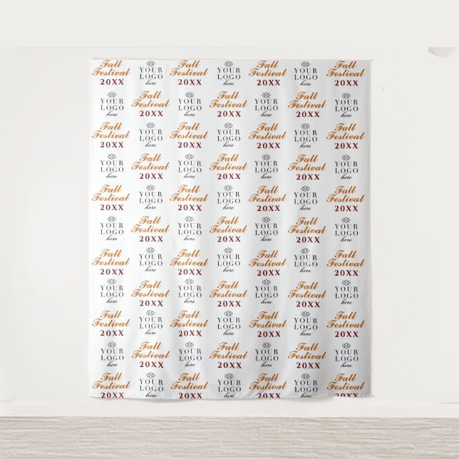Custom Event Step and Repeat Party Backdrop (Front)