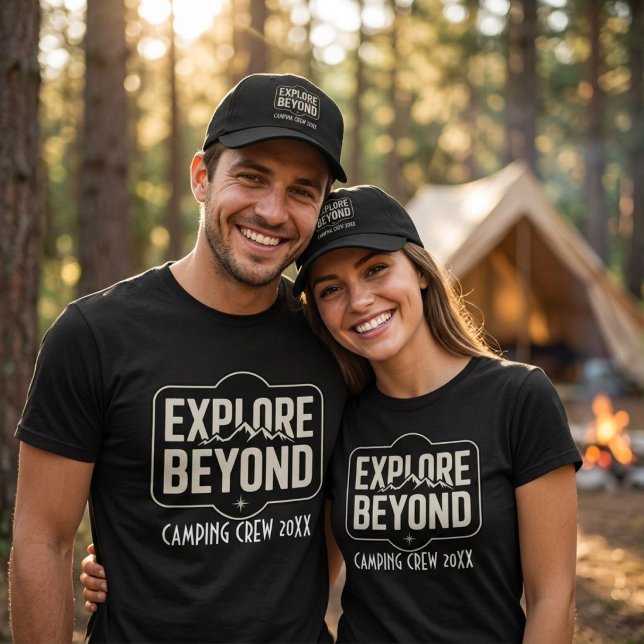 Custom Explore Beyond Camping Crew 2026 Hat (Creator Uploaded)