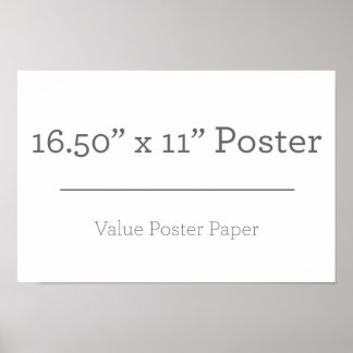 Custom Extra Small Poster