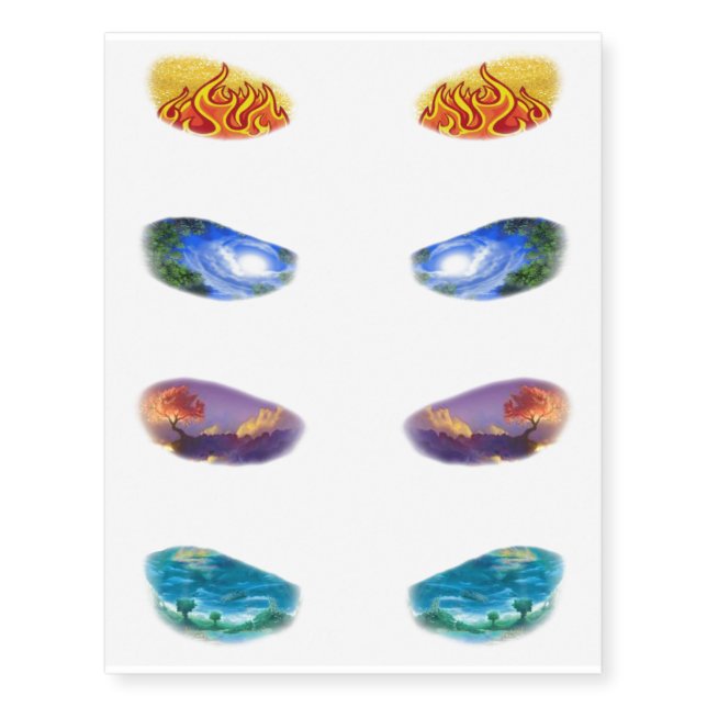 Custom Eyeshadow Temporary Tattoos (Front)