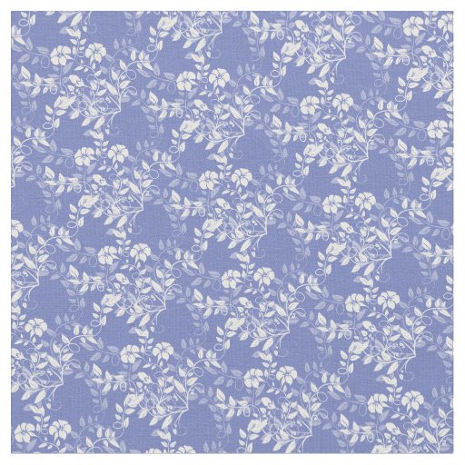 Custom Fabric-Lavender & White Floral Fabric
