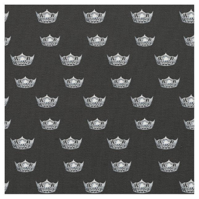 Custom Fabric-Pageant Crown Fabric (Close Up)