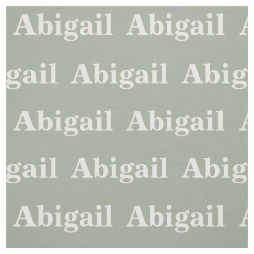 Custom Fabric - Personalized Name Fabric